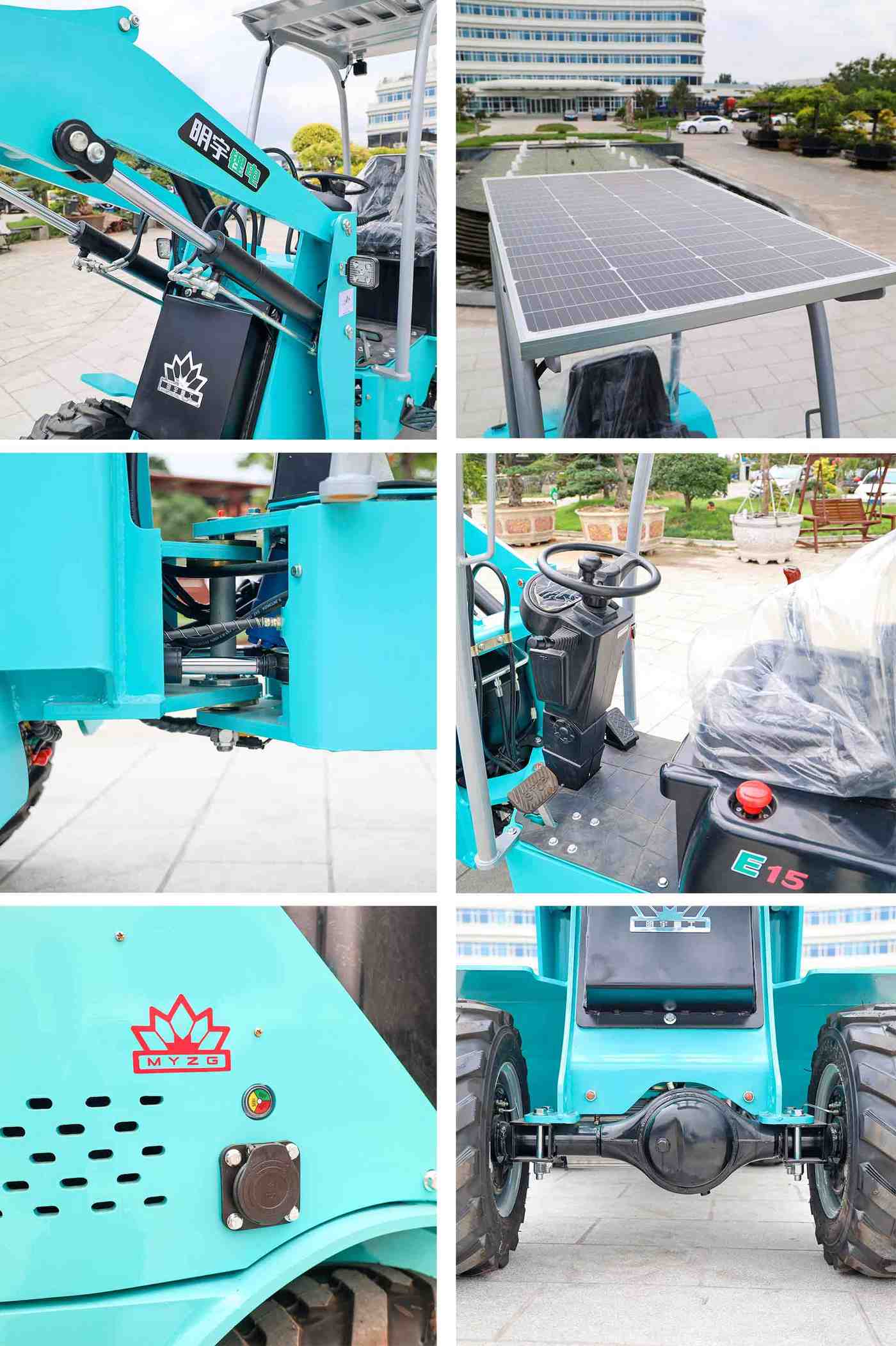 Electric Wheel loader E15 detail image