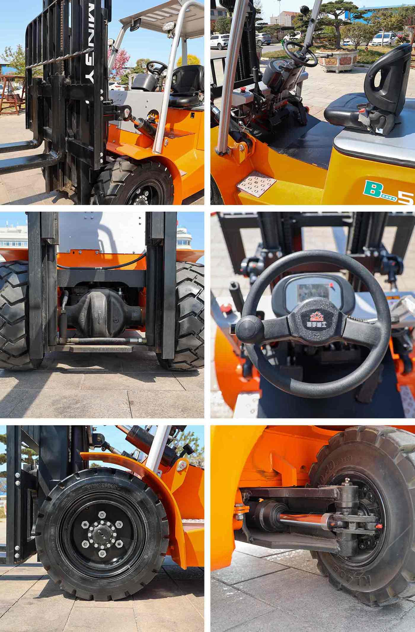 ELECTRIC forklift B50 detail image