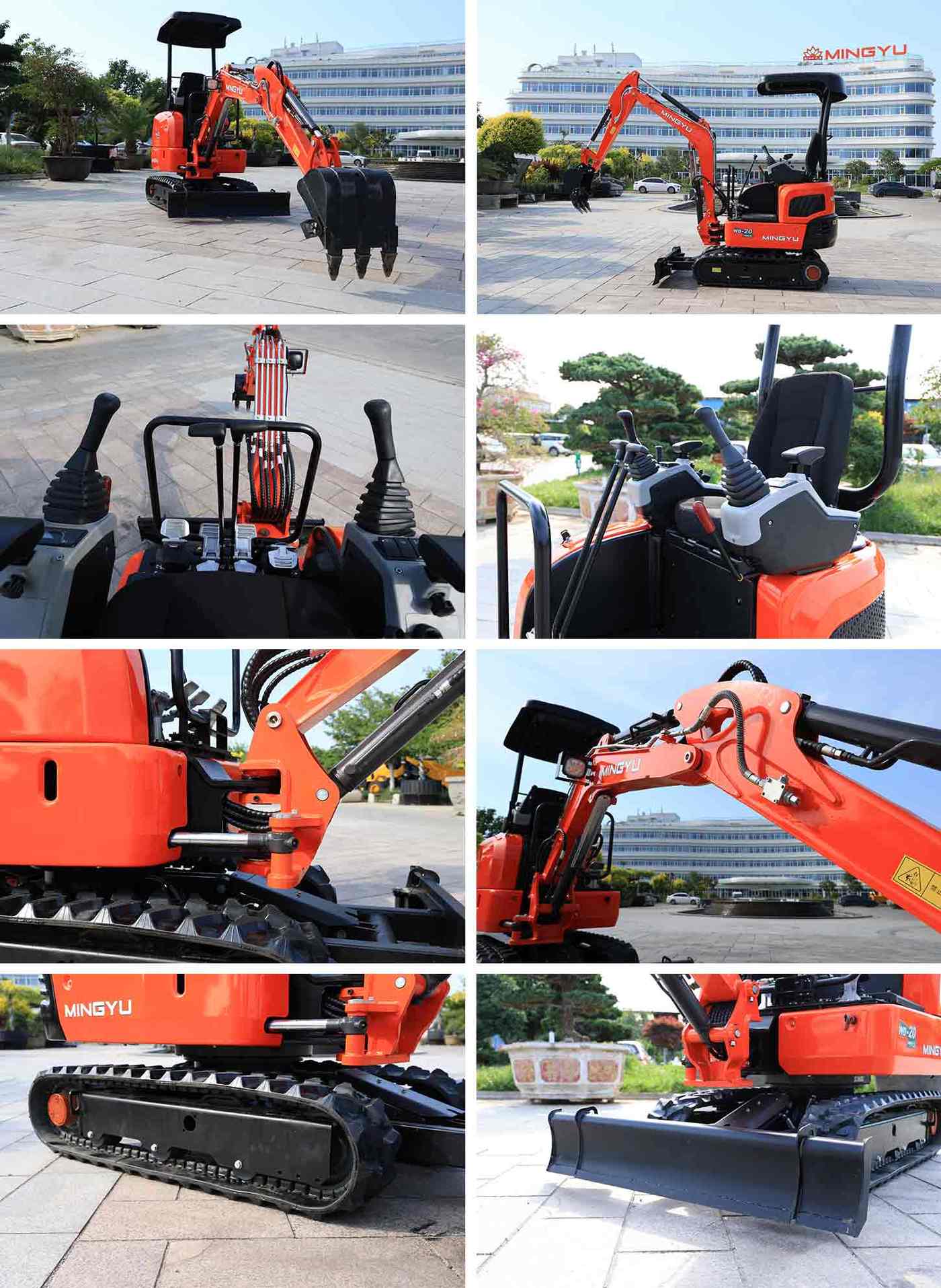 Excavator WD20 detail image