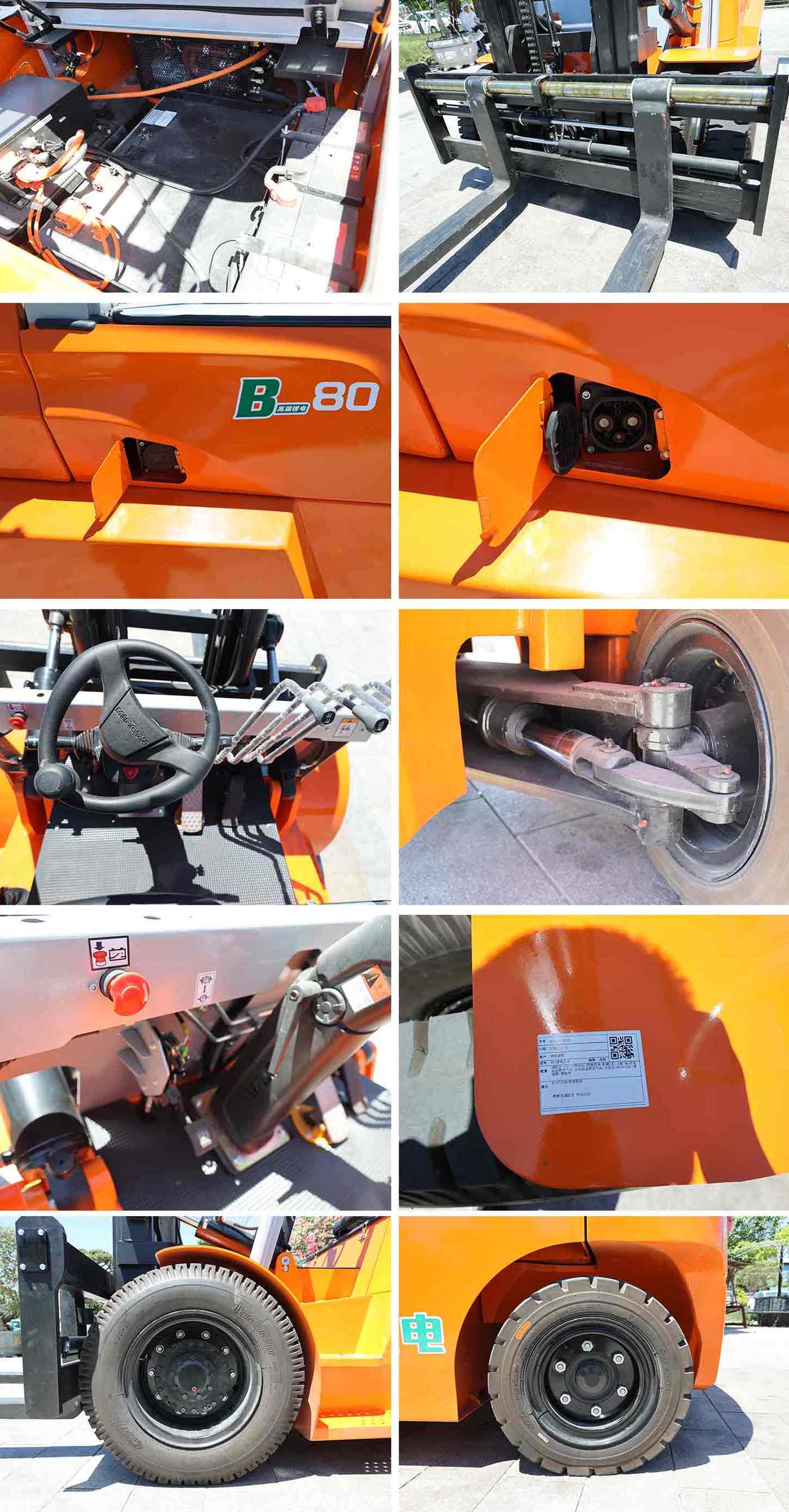 Lithium-ion Forklift - B80 detail image